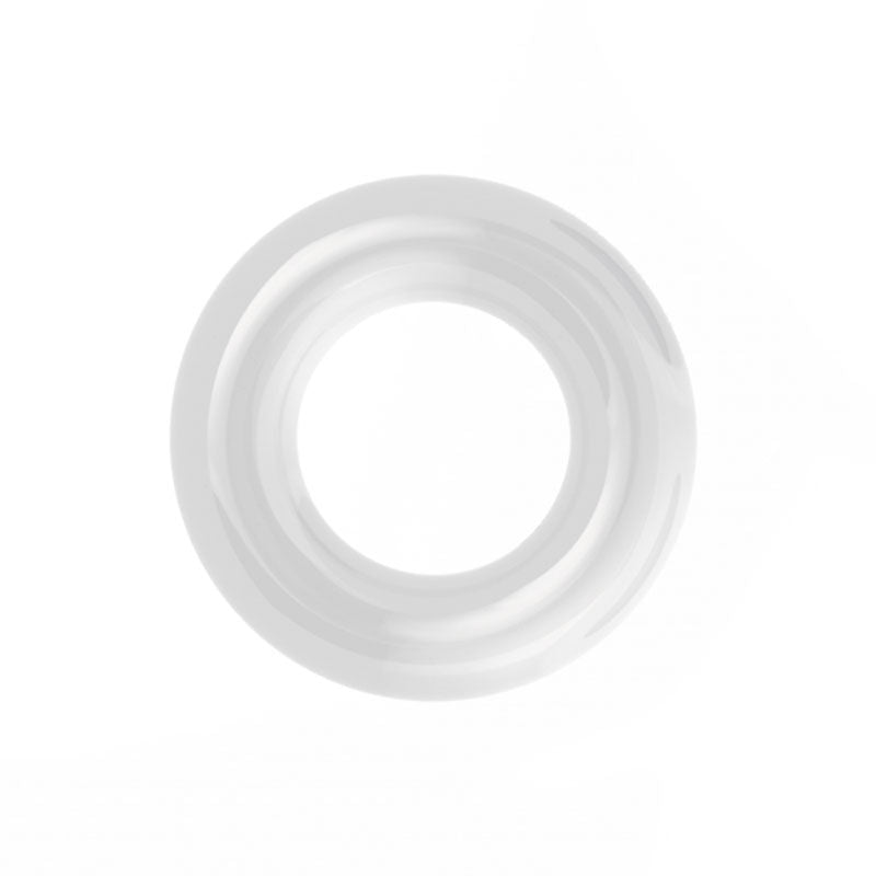 Power plus - triple donut cock ring set - black, Product front view  | Flirtybay.com.au